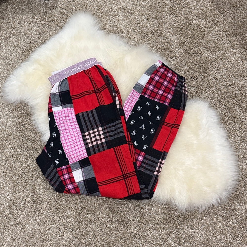 Victoria's Secret Red Plaid Women’s Pajama Pants Size XS